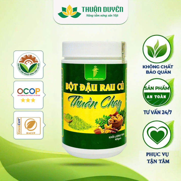 Bột Đậu Rau Củ Thuần Chay
