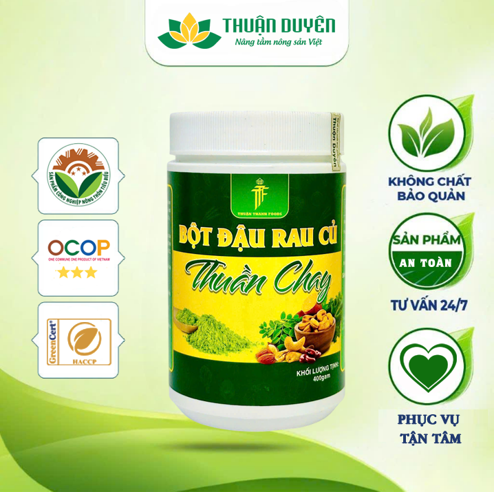 Bột Đậu Rau Củ Thuần Chay