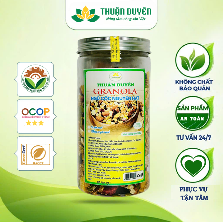 Granola Sấy Giòn