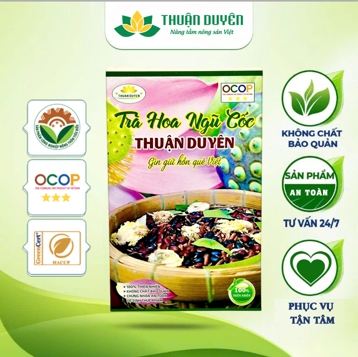 Trà Hoa Ngũ Cốc Thuận Duyên